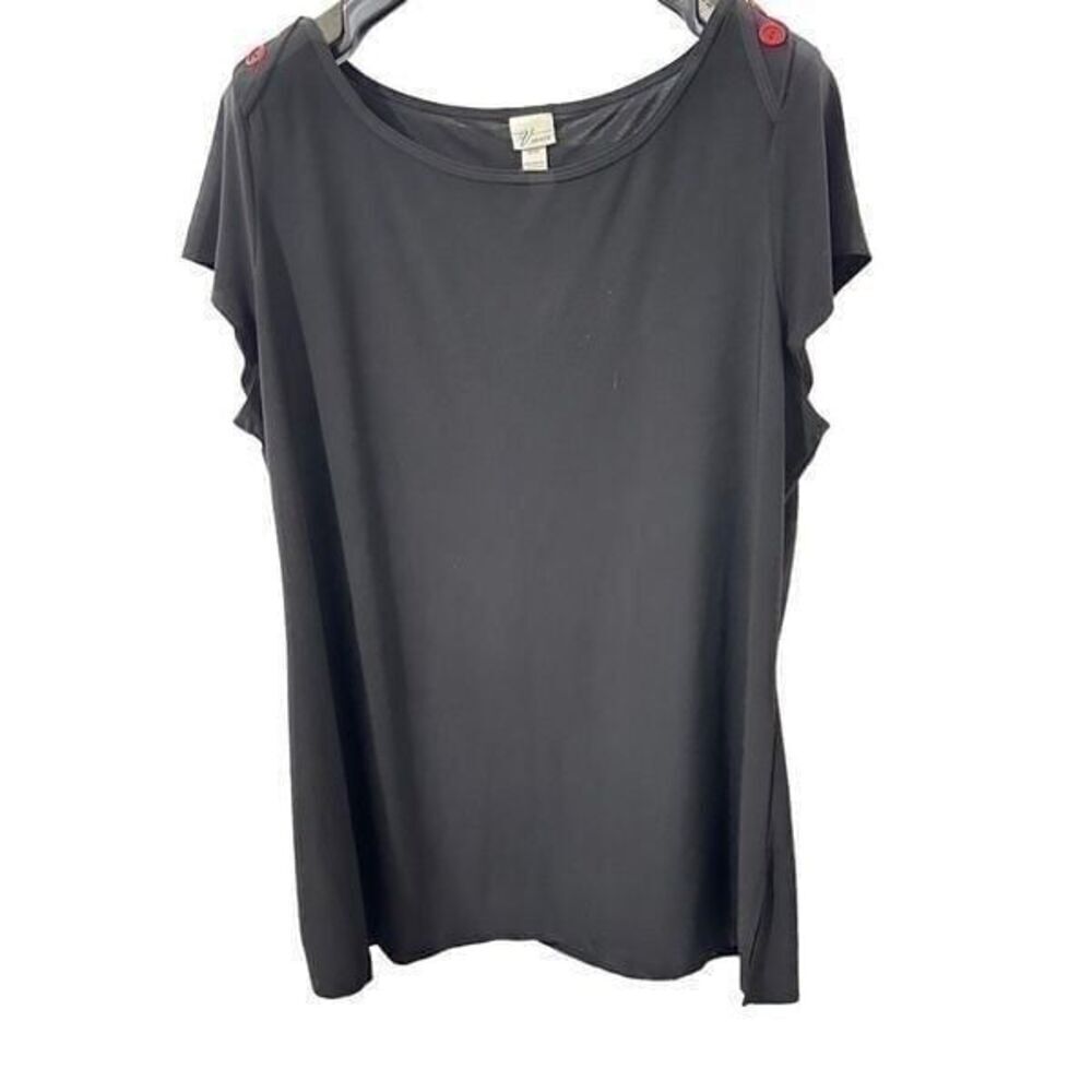 Venezia black blouse size 22/24   A419